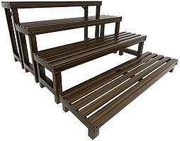 Підставка для квітів "Крузейро 100" гарнітур 4шт мокко