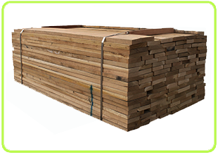 Суха необрізна дошка дубова