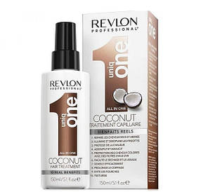 Незмивна маска-спрей з ароматом кокоса Revlon Professional Uniq One All In One Coconut Hair Treatment