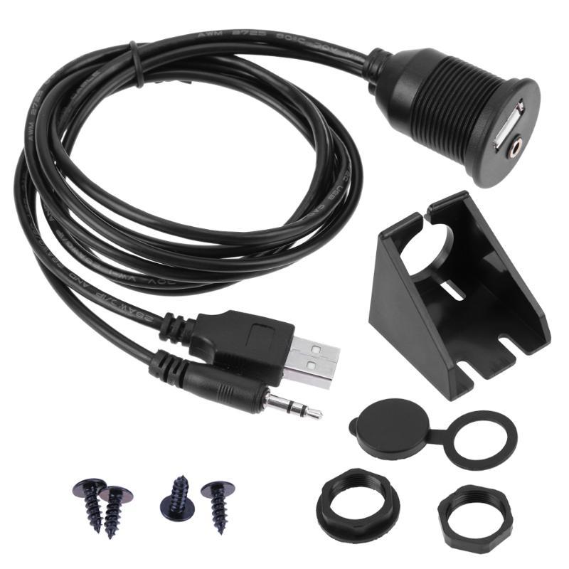 Автомобільний AUX — USB-вхід Jack 3.5 мм. Аудіо роз'єм.