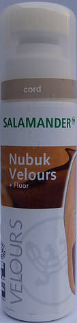 Крем фарба рідка корд для замші, нубука та велюру "Nubuk Velours Liquid" SALAMANDER 75 мл, фото 3