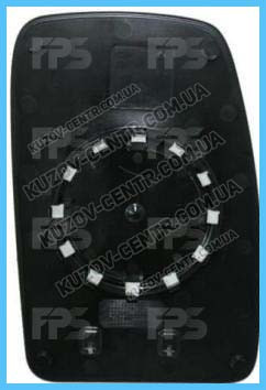 Вкладиш дзеркала Opel Corsa 93-00 лівий FP 5022 M53, фото 1