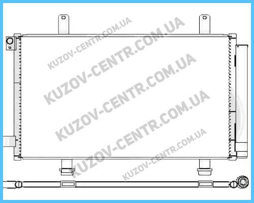 Радіатор кондиціонера Suzuki SX4 (06-14) (FPS)