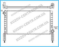 Радиатор Fiat Doblo (Фиат Добло) 01-04 производитель MAGNETI