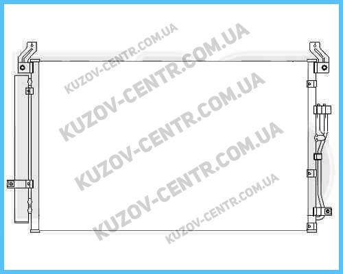 Купить Радиатор кондиционера Hyundai Veracruz (Хюндай, Хундай Веракруз ...
