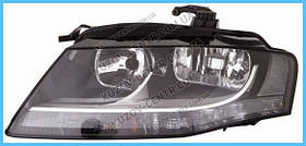 Фара Audi A4 B8 (08-12) ліва (Depo) H7/H7/PY24W/SP13W*2 (БЕЗ AFS)