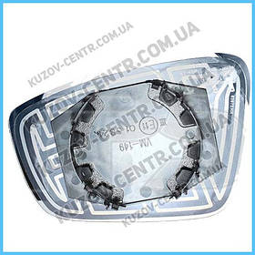 Вкладиш дзеркала правий Seat MII / Skoda Citigo / VW Up '2012-(FPS)