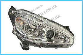 Фара передня Peugeot 208 '12-15 права (Depo) Лінза + LED