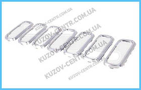 Окуляр решітки радіатора Jeep Renegade '14-комплект (FPS) хром