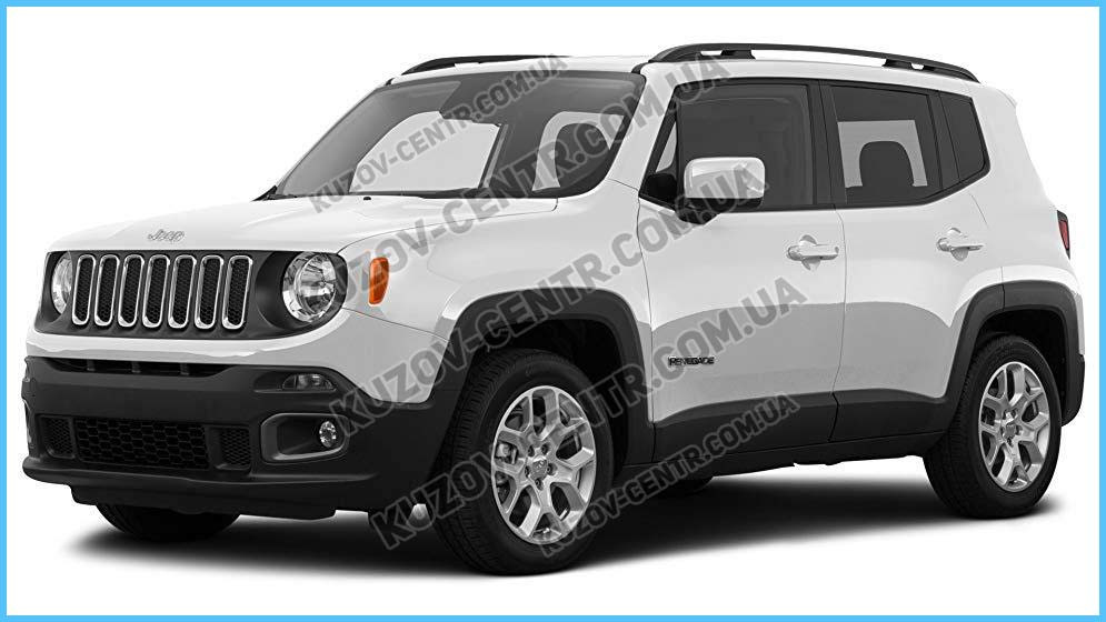 Вкладиш дзеркала лівий Jeep Renegade '14- (FPS)