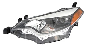 Фара ліва Toyota Corolla E17 USA 13-16 Depo LED/HB3/7444NA/W5W, -лампа