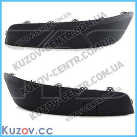 Накладка переднього бампера ліва+права Renault Scenic '06-08 (FPS) 7701477304
