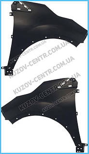 Крило переднє ліве Renault Captur '13-17 (без відп.) (FPS) 631019604R