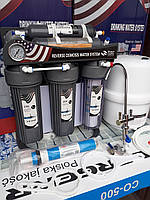 Осмос (Польща) 6 ступ з Filmtec мембраною і мінералізатором AR03F на станині