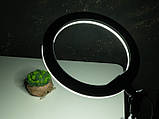 Кільцева лампа BUCOS BCS R180 Ring Light 26 см зі штативом, фото 5