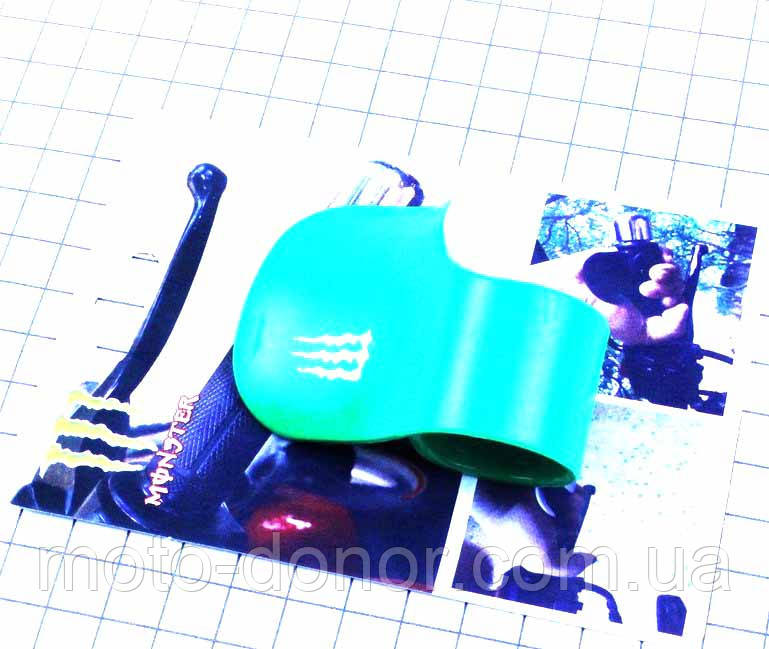 Пелюстка ручки газу ЗЕЛЕНИЙ на RACE