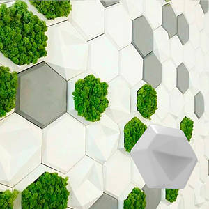 Гіпсові 3D панелі та плитки