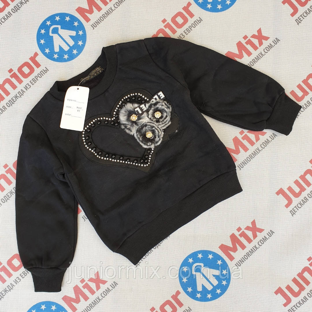 Теплі трикотажні кофточки для дівчаток оптом HEPPY STAR