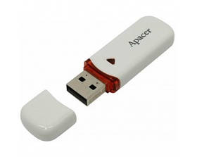Флешка Flash Drive USB 2.0 Apacer AH333 32GB (AP32GAH333W-1) White