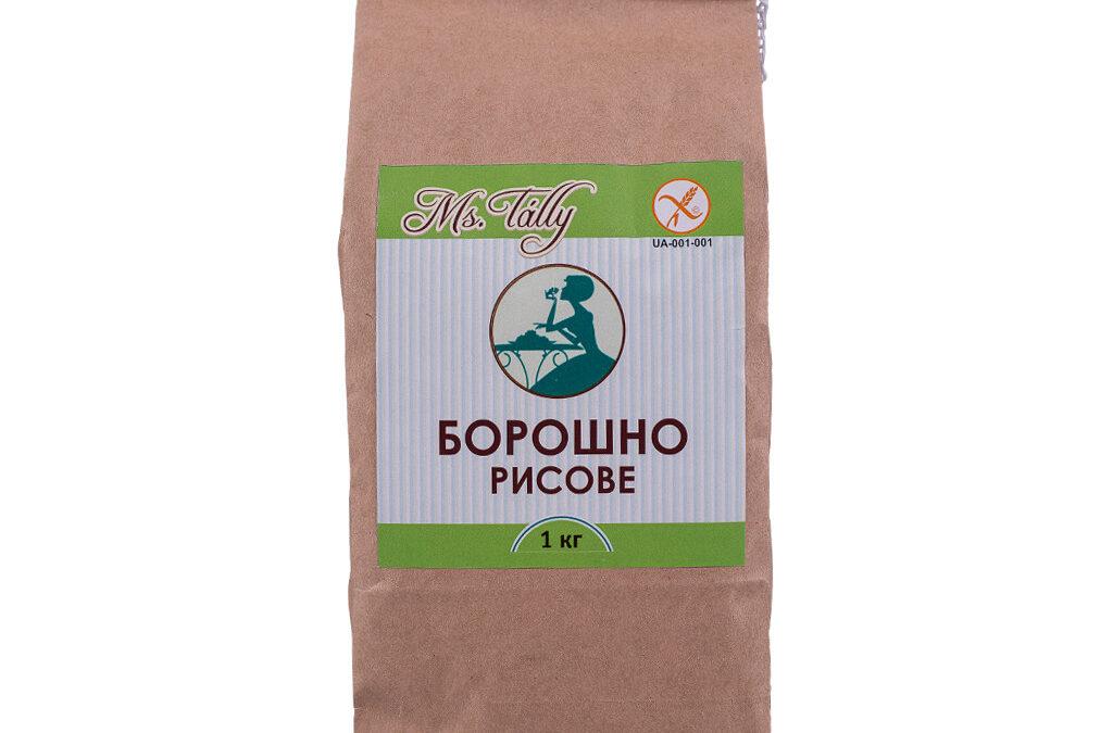 Борошно безглютенове рисова, 1 кг, Ms Tally