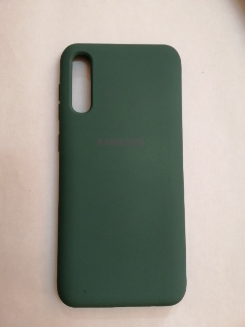 Чехол Samsung A50/A50s /A30s Silicon Case Green