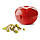 Контейнер Помідор Tupperware в яскраво-червоному кольорі, фото 3