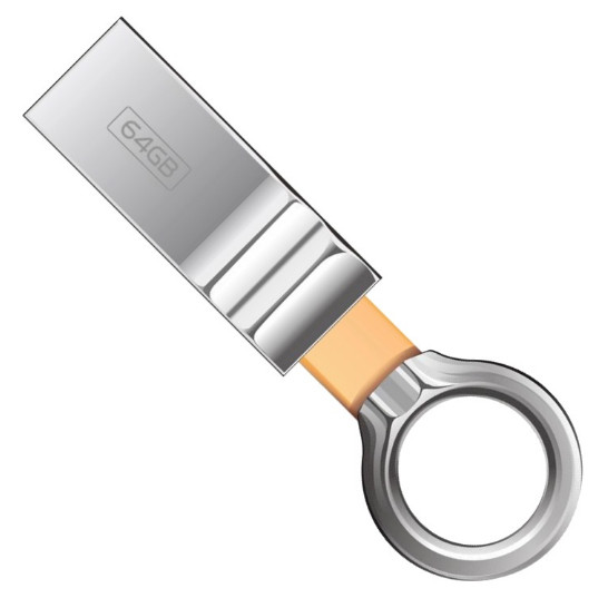 Флешка USB Remax RX-802 64GB, срібляста
