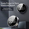 Таймер магнітний BASEUS Heyo Rotation Countdown Timer, чорний, фото 10
