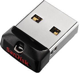 Флешка SanDisk Cruzer Fit 64Gb USB 2.0 (SDCZ33-064G-G35) Black/Red