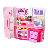 Меблі для ляльки Кухня 2803S, світло, звук, на батарейках в коробці, фото 2