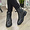 Черевики жіночі чорні на низькому ходу, фото 6