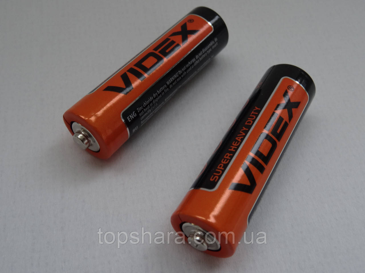 R6P Батарейки Videx AA, сольові 1.5V (2 шт.)