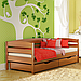Ліжко дитяче дерев'яне Нота Плюс (бук) щит бука, 900х2000, фото 4