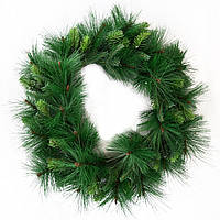 Новорічний декоративний вінок "Омела" без прикрас, Ø 35 см