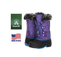 Kamik Snowgypsy Purple 18.3cm 12M 30EU Камік чоботи Сноубутси Камик Сапоги Сноубутсы