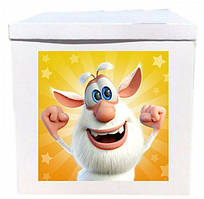 Готова наклейка на коробку сюрприз 70*70см друк