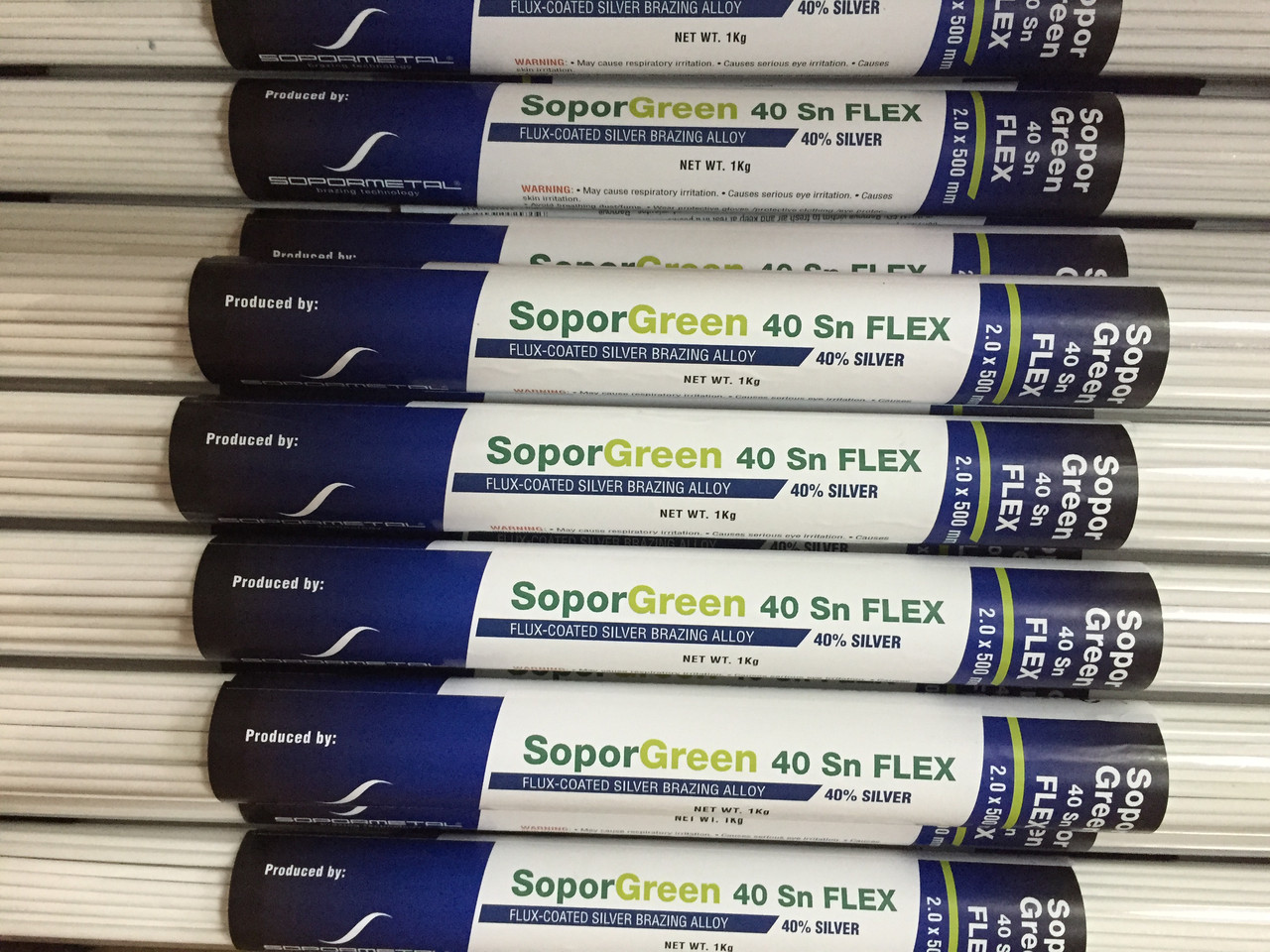 Припій срібний Ag 40% Sopormetal SoporGreen 40 Sn FLEX