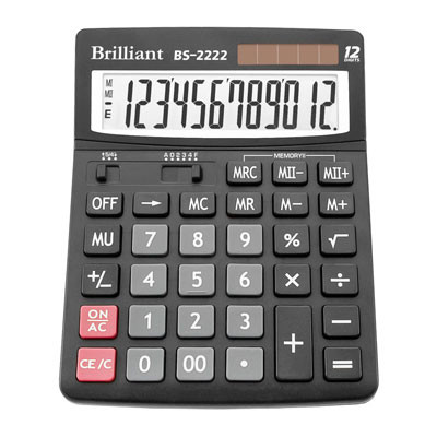 Калькулятор Brilliant BS-2222 12разр.