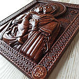 Ікона, різьблена з дерева. Володимирської Божої Матері 3 (2), фото 3