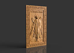 Чудотворна ікона Святої " Архістратиг Михаїл ", різьблена з дерева