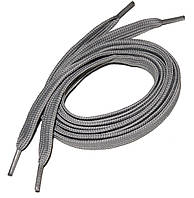 Шнурки для взуття плоскі 120см 36пар/уп Світло-сірий