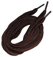 Шнурки для взуття плоскі 120см 36пар/уп Коричневий