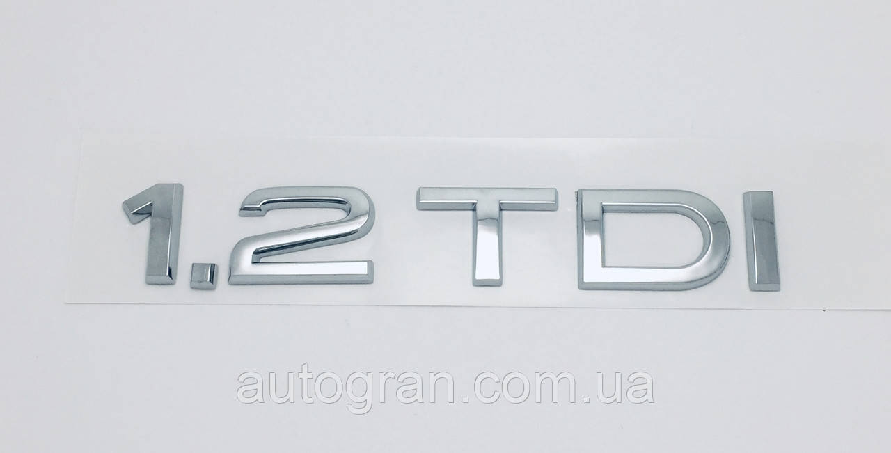 Емблема напис багажника Audi 1.2TDI