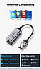 Мережевий адаптер Ugreen USB 3.0 to Gigabit RJ-45 Ethernet Card adapter (CM209), фото 6