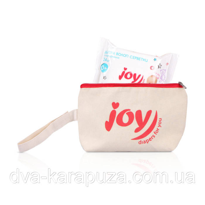 Косметичка Joy + вологі серветки Joy 24 шт.!, фото 1