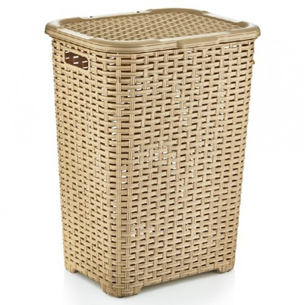 Кошик для білизни Dunya Rattan 05006-430 Бежевий