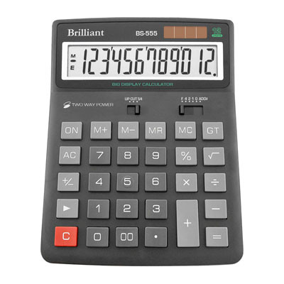 Калькулятор Brilliant BS-555 12разр.