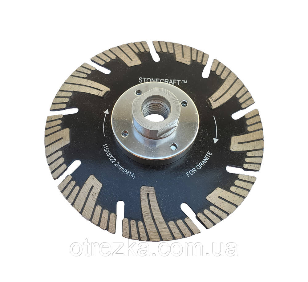 Алмазний диск STONECRAFT Turbo 115