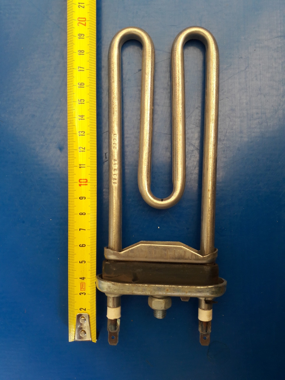 ТЭН на Стиральную Машину 1700 Вт L 160мм(с Отверстием Под Термодатчик и ...