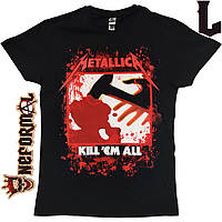 Футболка Metallica Kill'em All черная, Размер L